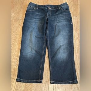 Lane‎ Bryant size 14 Capris dark wash